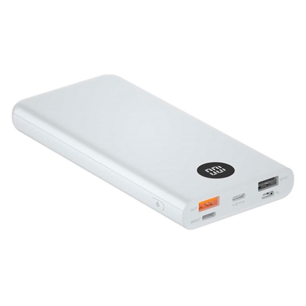 фото Внешний аккумулятор smart 10000mah 3usb white (415714) more choice