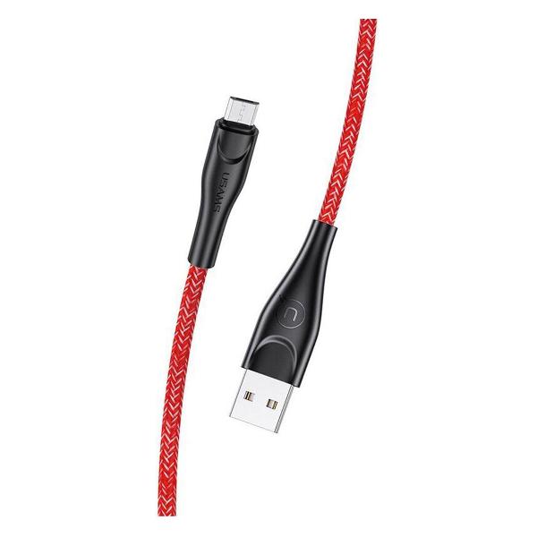 фото Кабель sj396 usb/microusb 2m red (sj396usb02) usams