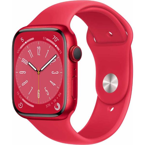 фото Смарт-часы watch series 8 41mm red (mnp73) apple