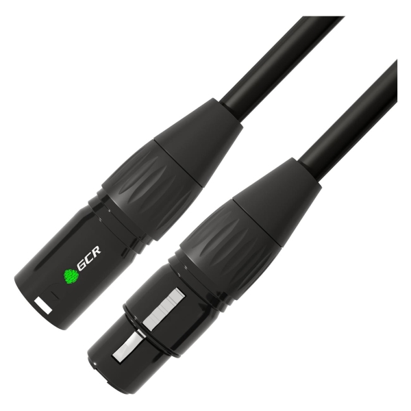 фото Кабель xlr m/xlr f al case, 20 м, гибкий (53377) gcr