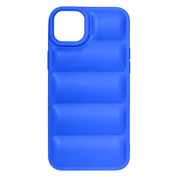 фото Чехол дутый для iphone 14 blue (ijacket-01) df