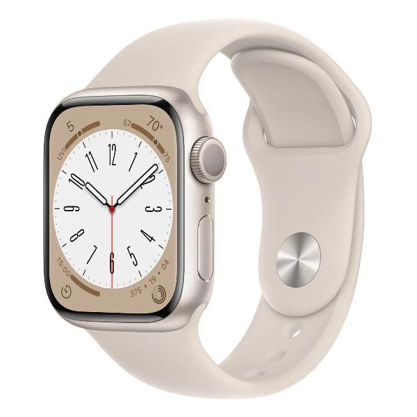 фото Смарт-часы watch series 8 45mm starlight (mnp23) apple