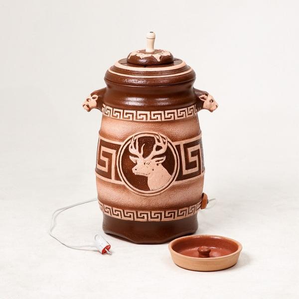 фото Электрический тандыр "олень", 65 см (9095608) керамика ручной работы
