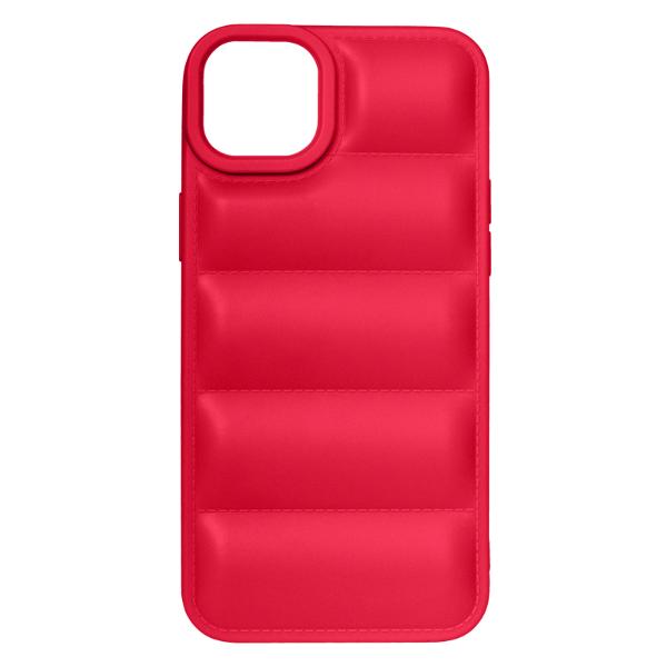 фото Чехол дутый для iphone 14 red (ijacket-01) df