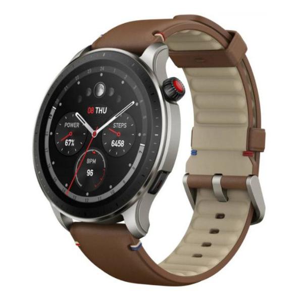 фото Смарт-часы gtr 4 brown amazfit