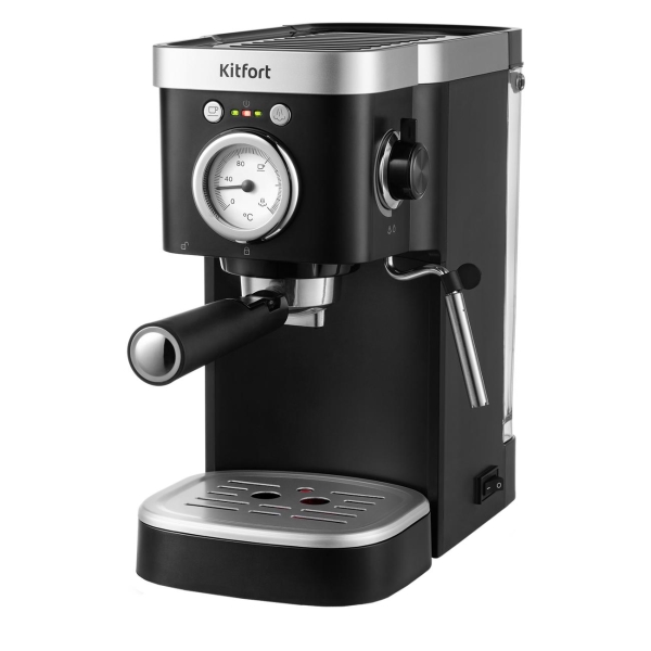 фото Кофеварка рожковая кт-788 kitfort