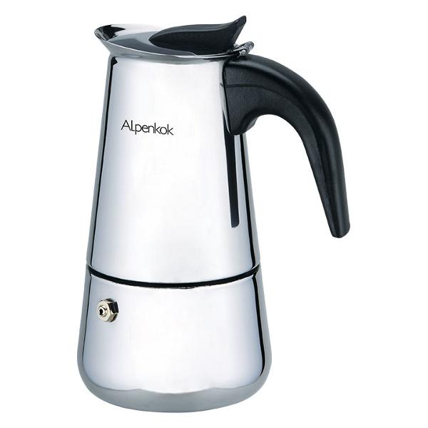 фото Кофеварка гейзерная ak-802 alpenkok