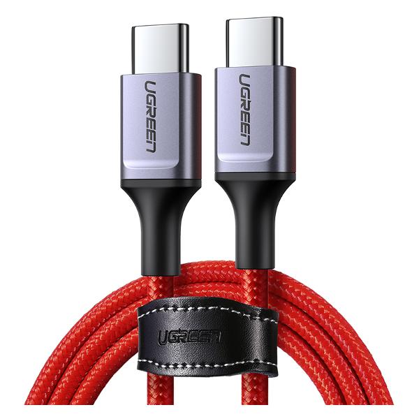 фото Кабель us294 usb type-c male to male 1m red (60186) ugreen