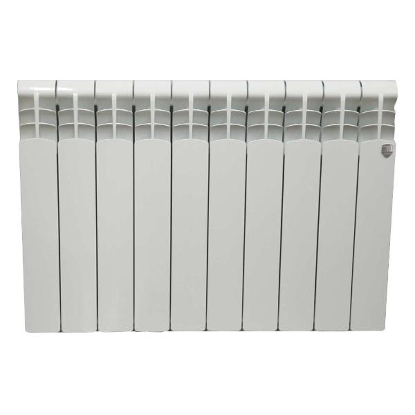 фото Биметаллический радиатор revolution bimetall 500 2.0, 10 секций white royal thermo