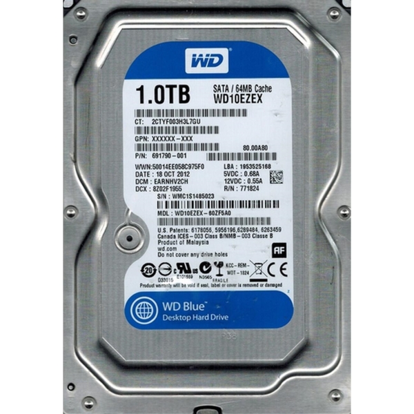 фото Жесткий диск 1tb blue (wd10ezex)