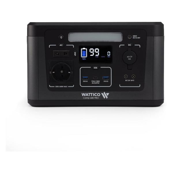 фото Портативная электростанция camp 600 вт, 156000 ма*ч wattico