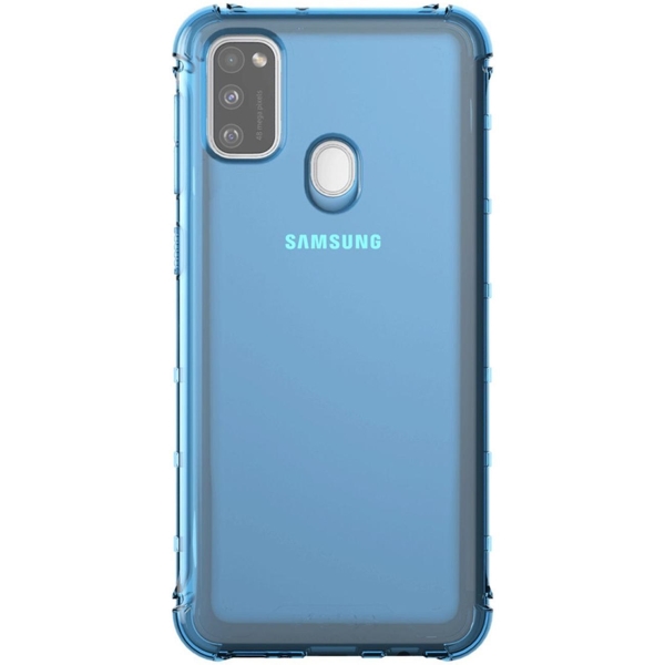 фото Чехол для samsung galaxy m21 blue (m215) borasco