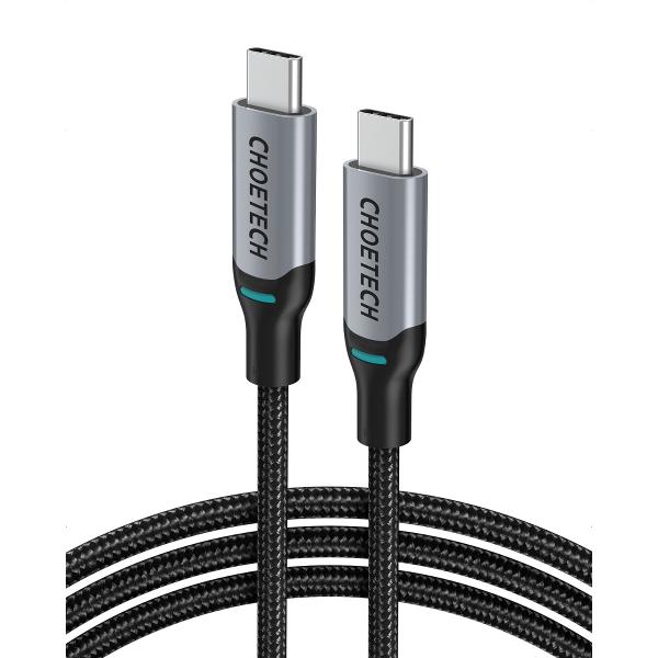 фото Кабель usb type-c/usb type-c, 1,8 м (xcc-1002) choetech