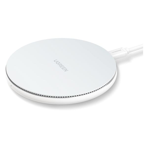 фото Беспроводное зарядное устройство cd191 wireless charging pad white (40122) ugreen