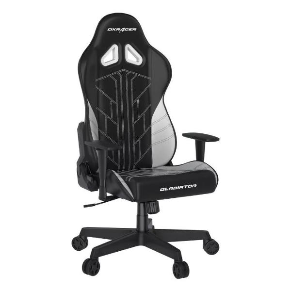 фото Игровое кресло gladiator black/white (oh/g8000/nw) dxracer