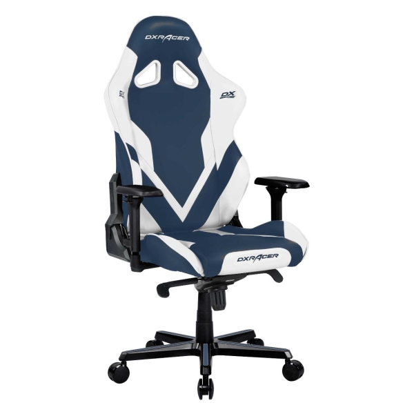 фото Игровое кресло gladiator blue/white (oh/g8200/bw) dxracer