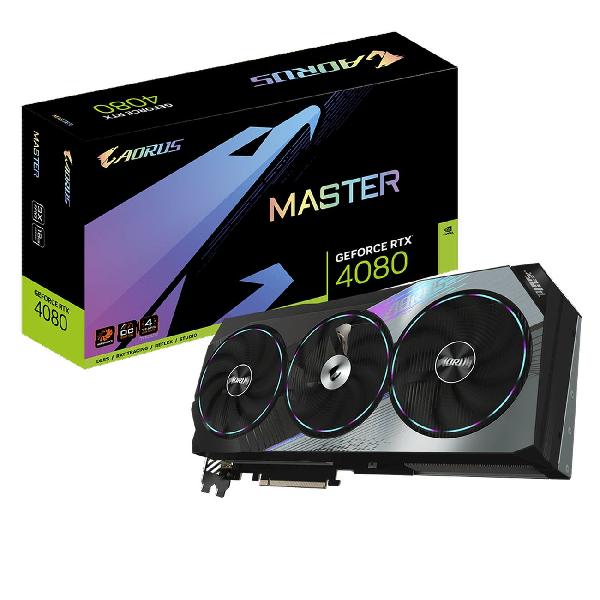 фото Видеокарта geforce rtx 4080 aorus 16gb master (gv-n4080aorus m-16gd) gigabyte