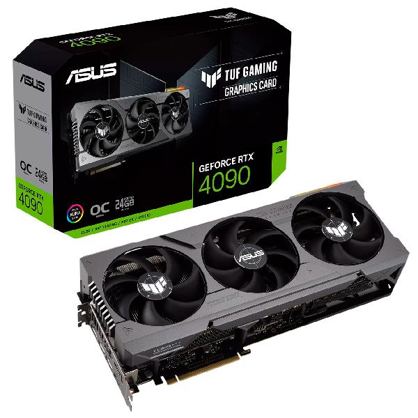 фото Видеокарта geforce rtx 4090 tuf gaming oc 24g (90yv0ie0-m0na00) asus