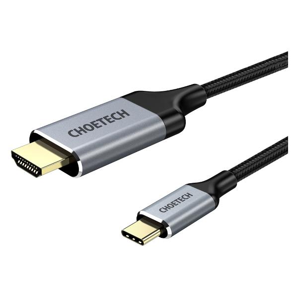 фото Кабель usb type-c/hdmi 2m (ch0021-bk) choetech