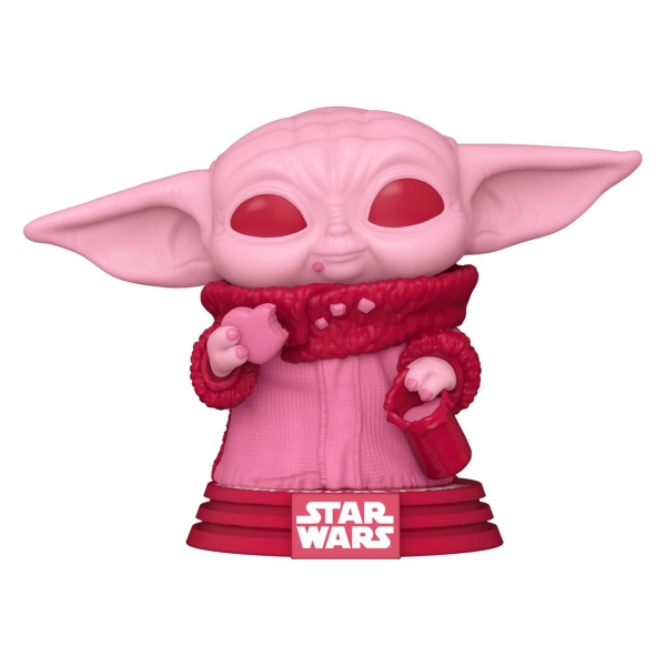 фото Фигурка sw valentines grogu with cookies (493) (60124) funko