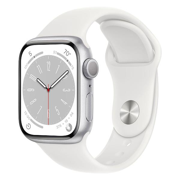 фото Смарт-часы watch series 8 45mm silver (mp6p3) apple