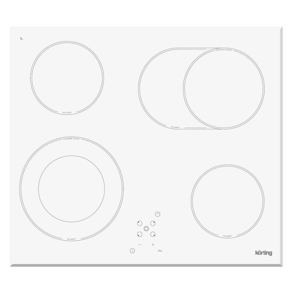 фото Электрическая варочная панель hk 62051 bw korting