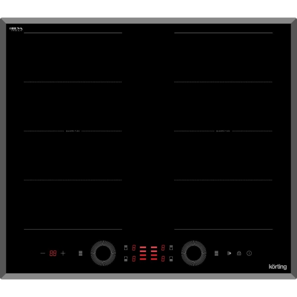 фото Индукционная варочная панель hib 68700 b quadro korting