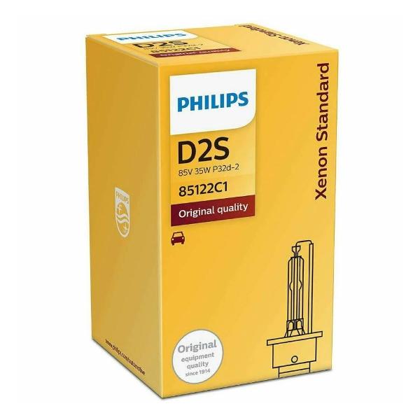 фото Лампа автомобильная ксеноновая d2s 85v 35w (85122c1) philips