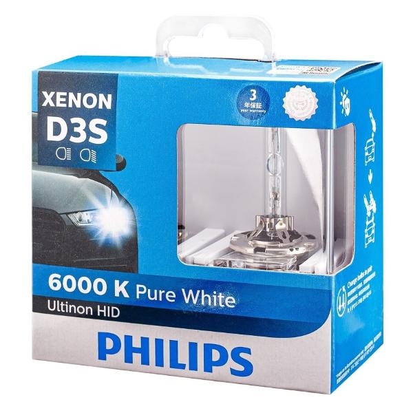 фото Лампы автомобильные ксеноновые d3s 42v 35w (42403wxx2) philips