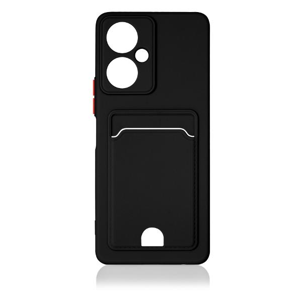 фото Чехол для tecno camon 19/19 pro, черный (tcardcase-01) df