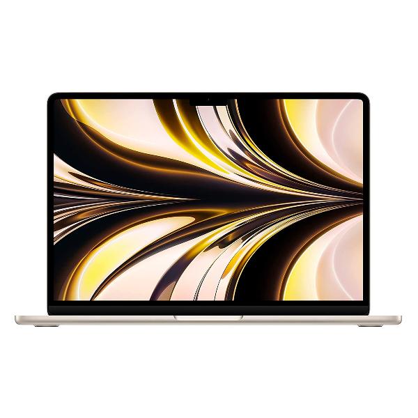 фото Ноутбук macbook air 13.6 mid 2022 starlight (mly13ll/a) apple