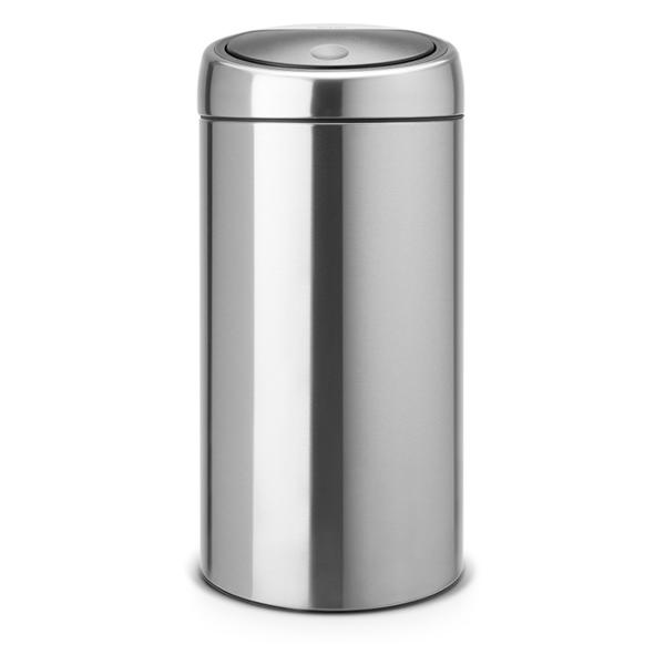 фото Мусорный бак touch bin, 45 л, стальной матовый (390845) brabantia