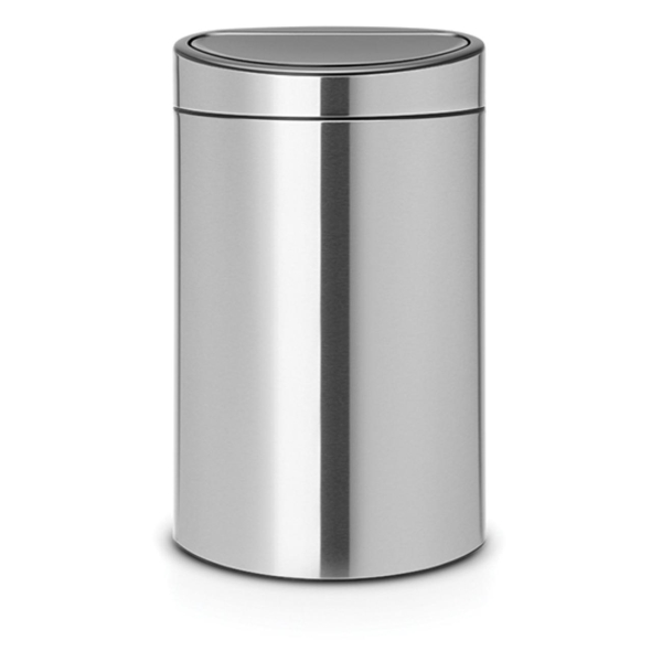 фото Мусорный бак touch bin new, 10+23 л, стальной матовый (100680) brabantia