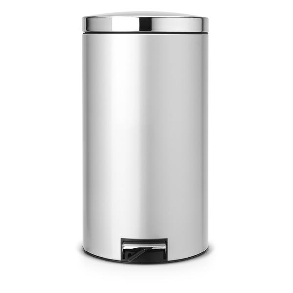 фото Мусорный бак pedal bin, 45 л, серый металлик (428401) brabantia