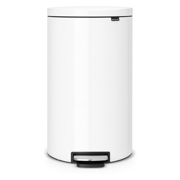 фото Мусорный бак flatback+, 30 л, белый (485206) brabantia