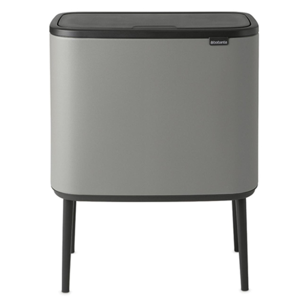 фото Мусорный бак touch bin bo, 36 л, минерально-серый (127205) brabantia