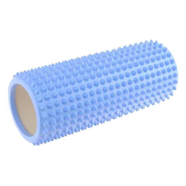 фото Роллер для йоги 33х12 см, голубой (4753282) sangh
