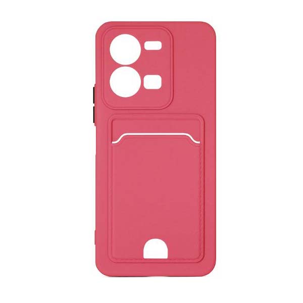 фото Чехол для vivo y35 coral (vcardcase-01) df