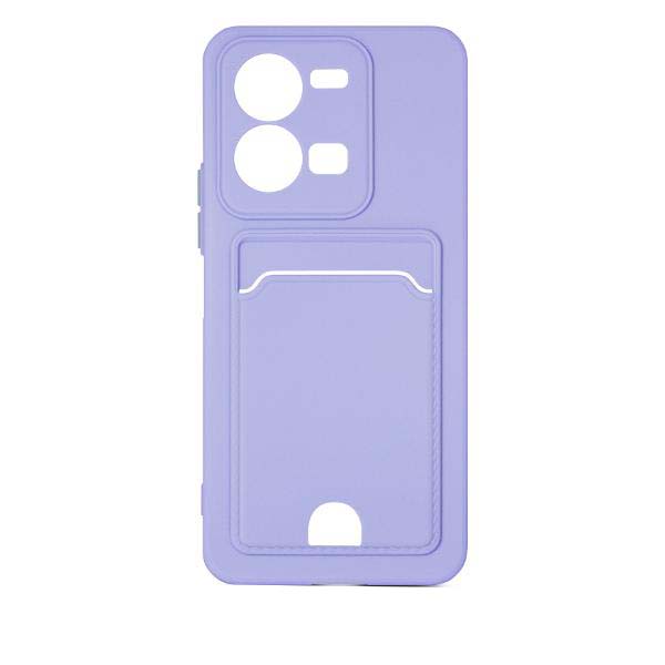 фото Чехол для vivo y35 lilac (vcardcase-01) df