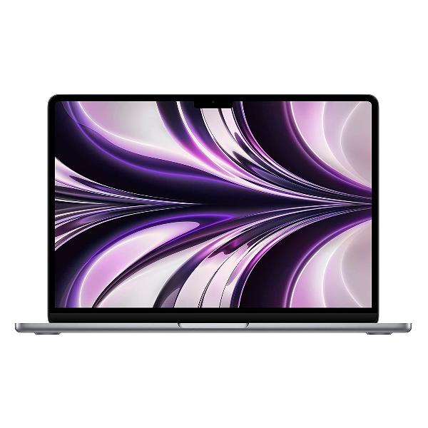 фото Ноутбук macbook air 13 m2 8 core cpu/10 core gpu/8gb/512gb space grey (mlxx3) apple