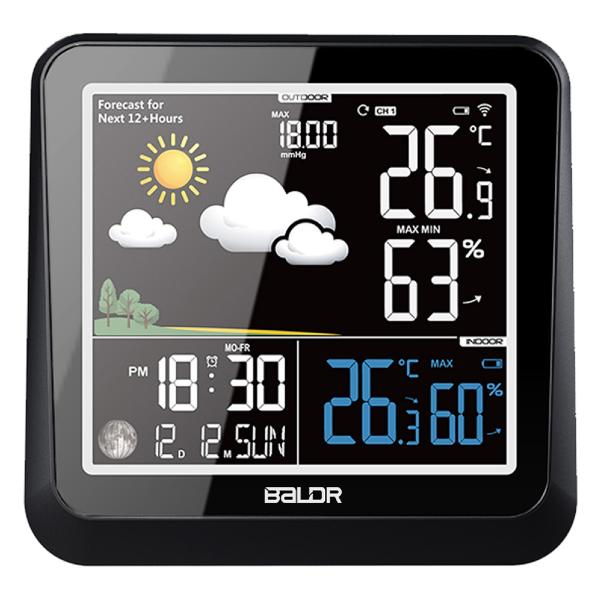 фото Метеостанция b0359wst2h2pr-black baldr