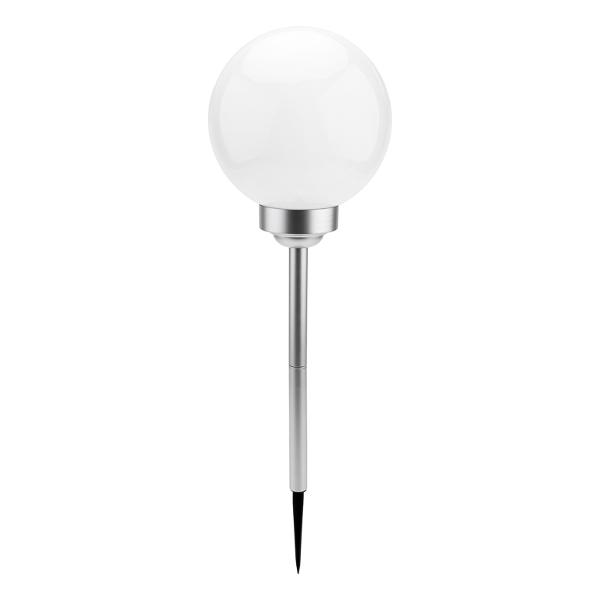 фото Светодиодный светильник "шар" ф200, led с встроенной солнечной панелью и аккумулятором (602-1004) lamper