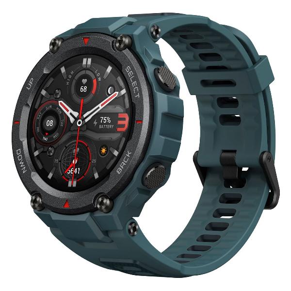 фото Смарт-часы t-rex pro steel blue amazfit