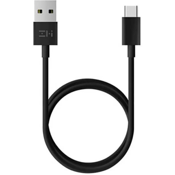 фото Кабель usb type-c, 1 м, белый (al701) zmi