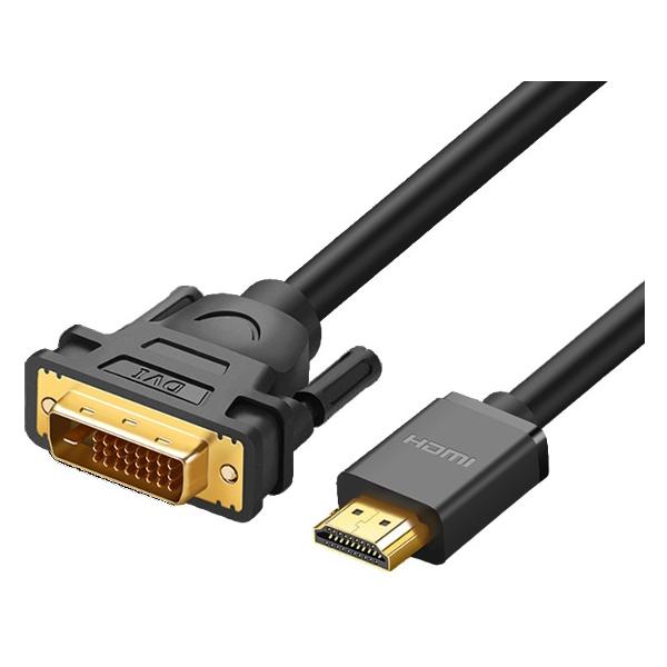 фото Кабель hdmi/dvi-d 24+1, 2 м (10135) ugreen