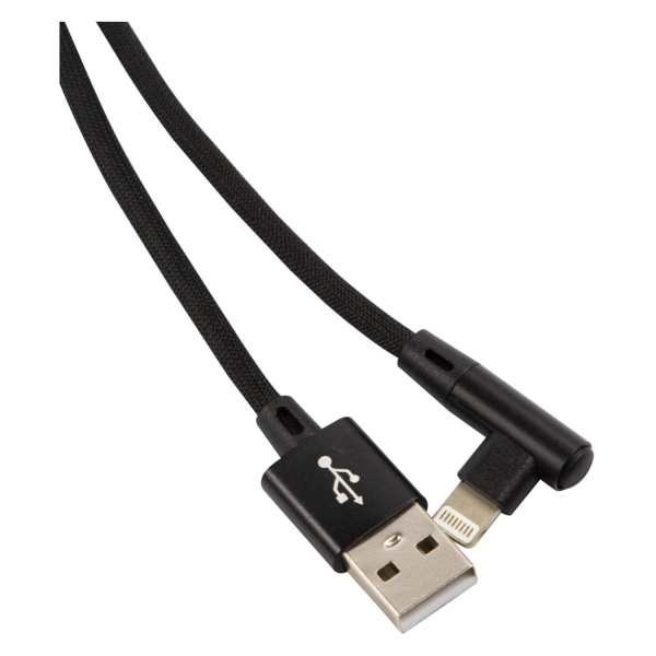 фото Кабель usb/lightning, 1m black (ут000031535) red-line