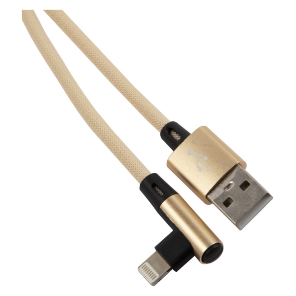 фото Кабель usb/lightning, 1m beige (ут000031537) red-line