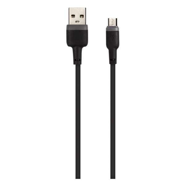 фото Кабель usb/microusb, 1m black (ут000030875) red-line