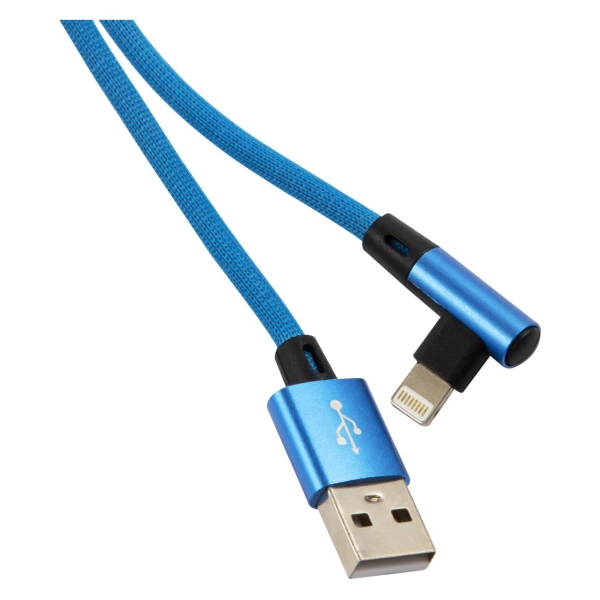 фото Кабель usb/lightning, 1m blue (ут000031536) red-line