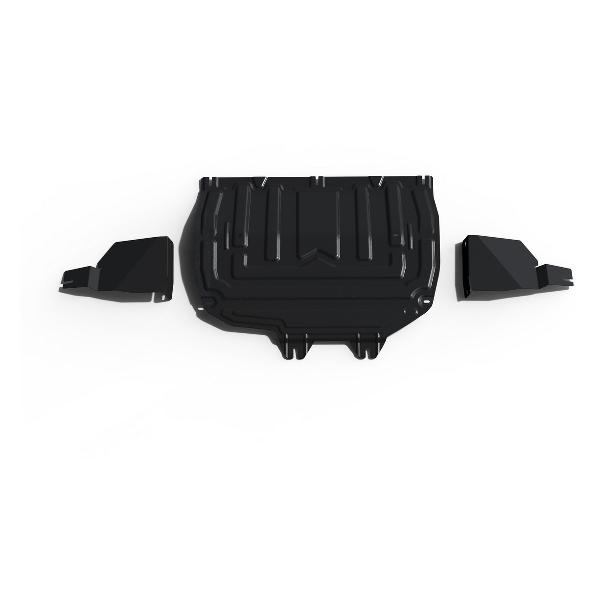 фото Защита картера и кпп + пыльники для chery tiggo 4, 2019-, v-1.5, 2.0/chery tiggo 7, 2019-2020, v-1.5, 2.0/chery tiggo 7 pro 20 (111.00921.2) автоброня